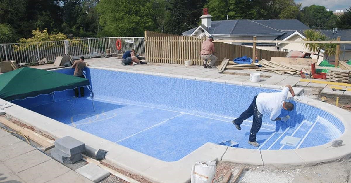 Pool Tile Replacement in Manchester, NH