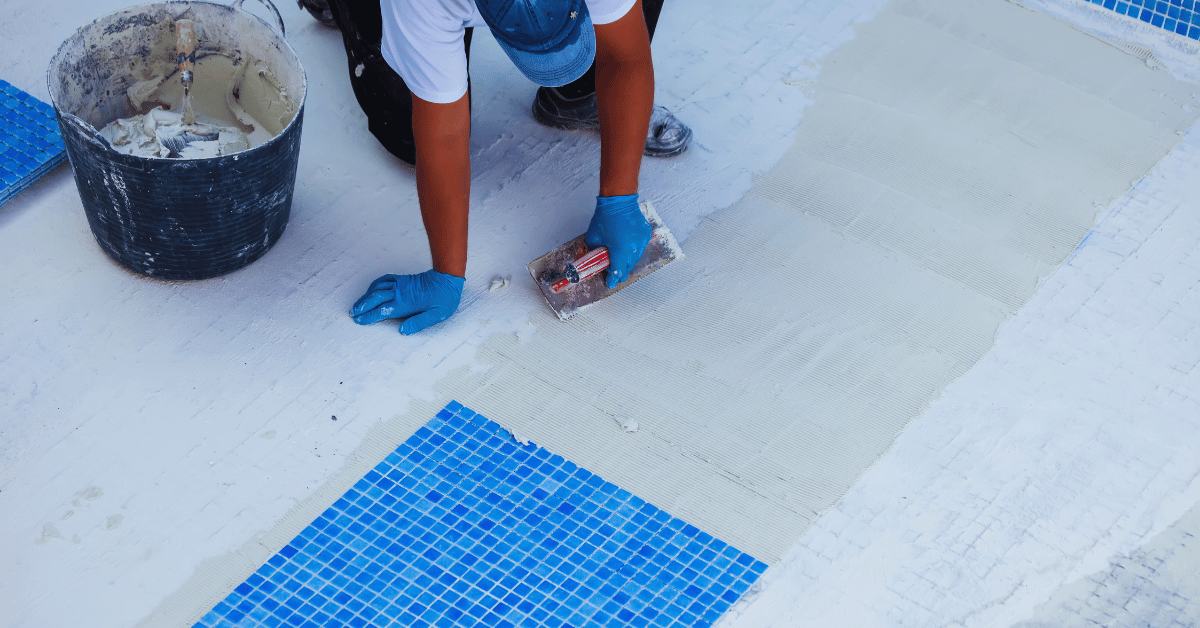 Pool Tile Repair